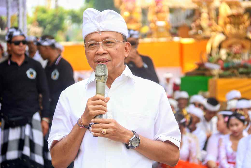 Pesan Gubernur Koster di Manis Kuningan