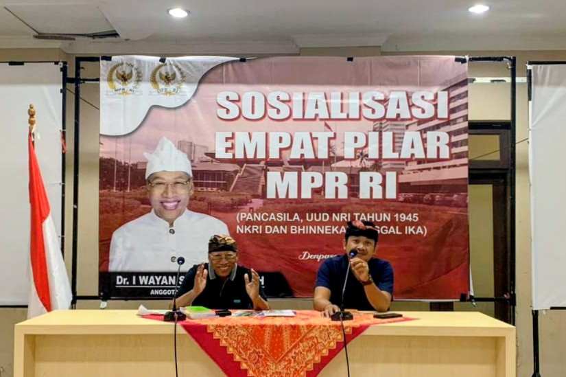 Sosialisasi Empat Pilar Kebangsaan, Sudirta Refleksikan Nilai Pancasila Lewat Epos Mahabharata