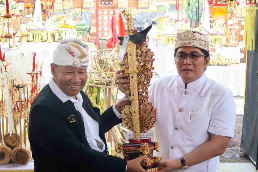 Pura Tambang Badung Warisan Kerajaan Badung, Pangelingsir Puri Sanjung Kepedulian Giri Prasta